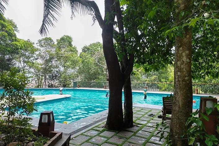 pool villa in wayanad