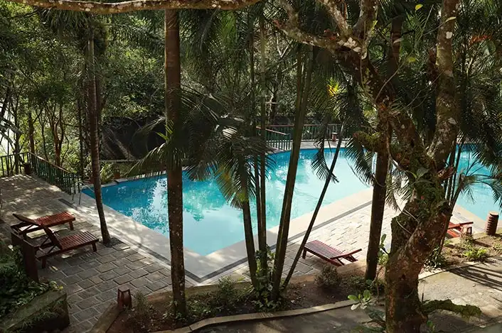 best pool villa in kerala