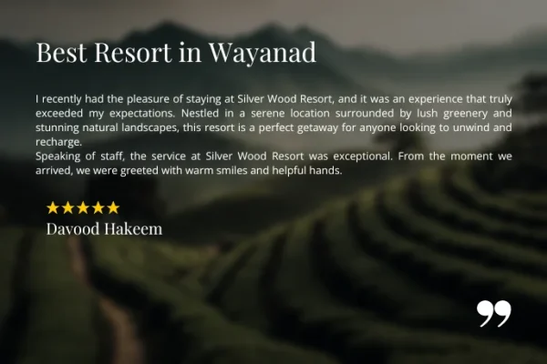 5 star resort in wayanad